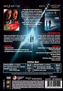 Akte X: Der Film / Akte X: Jenseits der Wahrheit, 2 DVDs