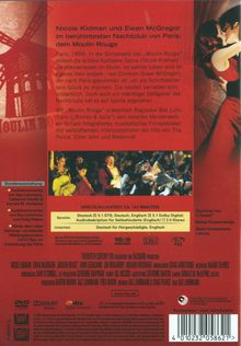 Moulin Rouge (2001), DVD