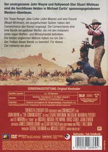 Die Comancheros, DVD