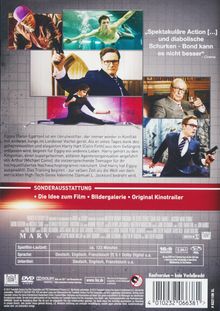 Kingsman - The Secret Service, DVD