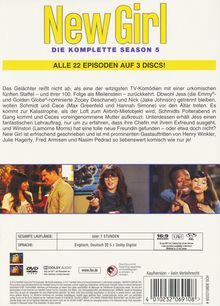 New Girl Staffel 5, 3 DVDs