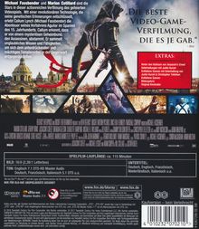Assassin's Creed (Blu-ray), Blu-ray Disc