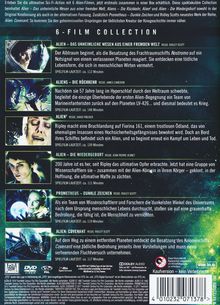 Alien 1-6, 6 DVDs