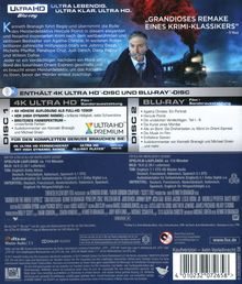 Mord im Orient Express (2017) (Ultra HD Blu-ray &amp; Blu-ray), 1 Ultra HD Blu-ray und 1 Blu-ray Disc