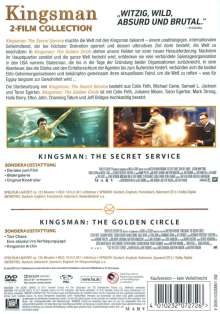Kingsman 1 &amp; 2, 2 DVDs