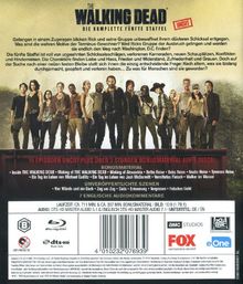The Walking Dead Staffel 5 (Blu-ray), 5 Blu-ray Discs