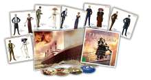 Titanic (1997) (Special Collector's Edition) (Blu-ray &amp; DVD), 1 Blu-ray Disc, 2 DVDs und 1 CD