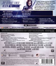 Alita: Battle Angel (Ultra HD Blu-ray &amp; 3D &amp; 2D Blu-ray), 1 Ultra HD Blu-ray und 2 Blu-ray Discs