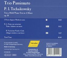 Peter Iljitsch Tschaikowsky (1840-1893): Klaviertrio op.50, CD