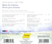 Charles Koechlin (1867-1950): Kammermusik für Klarinette, CD