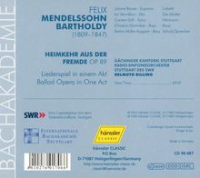 Felix Mendelssohn Bartholdy (1809-1847): Heimkehr aus der Fremde op.89, CD