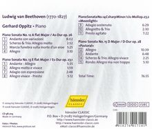 Ludwig van Beethoven (1770-1827): Klaviersonaten Nr.12-15, CD