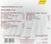 Ludwig van Beethoven (1770-1827): Klaviersonaten Nr.11,21,23, CD