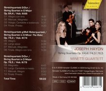 Joseph Haydn (1732-1809): Streichquartette Nr.66,74,79, CD