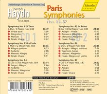 Joseph Haydn (1732-1809): Symphonien Nr.82-87 "Pariser", 2 CDs