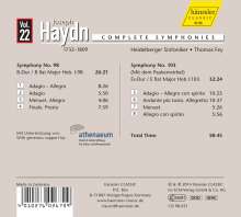 Joseph Haydn (1732-1809): Symphonien Nr.98 &amp; 103, CD