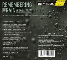 Valentin Radutiu, Benjamin Schäfer &amp; Marcus Rieck: Remembering The Rain, CD