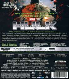 Der unglaubliche Hulk (Ultra HD Blu-ray &amp; Blu-ray), 1 Ultra HD Blu-ray und 1 Blu-ray Disc
