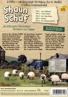 Shaun das Schaf Staffel 2, 5 DVDs