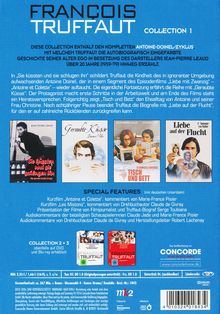 Francois Truffaut Collection 1, 4 DVDs