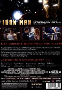 Iron Man (2008), DVD