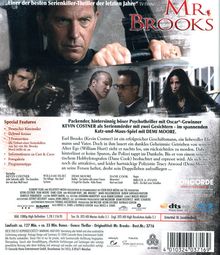 Mr. Brooks - Der Mörder in dir (Blu-ray), Blu-ray Disc