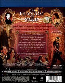 Das Phantom der Oper (Blu-ray), Blu-ray Disc