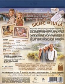 Briefe an Julia (Blu-ray), Blu-ray Disc
