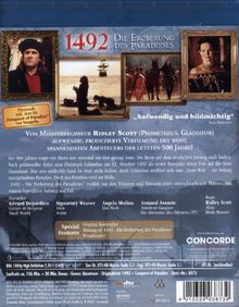 1492 - Die Eroberung des Paradieses (Blu-ray), Blu-ray Disc