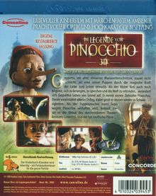 Die Legende von Pinocchio (1996) (3D Blu-ray), Blu-ray Disc
