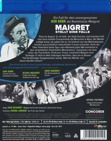 Maigret stellt eine Falle (Blu-ray), Blu-ray Disc