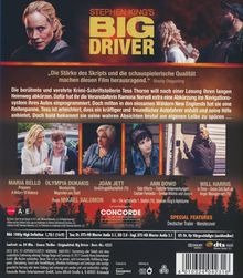 Big Driver (Blu-ray), Blu-ray Disc