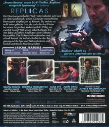 Replicas (Blu-ray), Blu-ray Disc