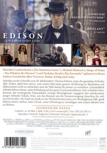 Edison - Ein Leben voller Licht, DVD