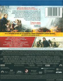 World War Z (Extended Cut) (3D &amp; 2D Blu-ray &amp; DVD), 2 Blu-ray Discs und 1 DVD