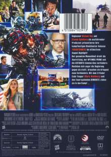 Transformers 4: Ära des Untergangs, DVD