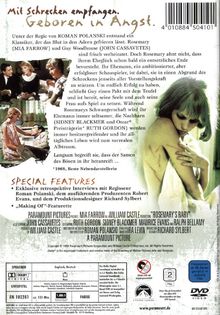 Rosemary's Baby, DVD