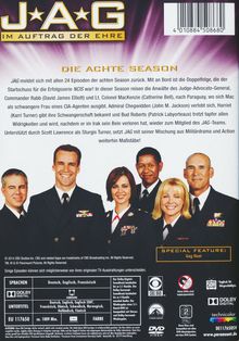 J.A.G. - Im Auftrag der Ehre Season 8, 5 DVDs