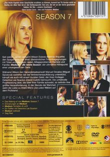 Medium Season 7 (finale Staffel), 4 DVDs