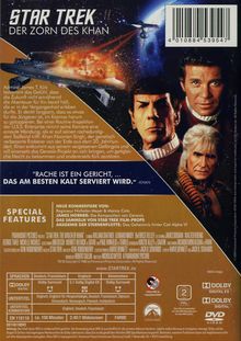 Star Trek II: Der Zorn des Khan, DVD