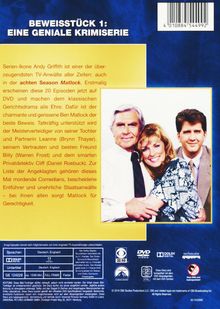 Matlock Season 8, 6 DVDs