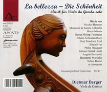 Dietmar Berger - La bellezza (Die Schönheit), CD