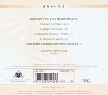 Johannes Brahms (1833-1897): Symphonie Nr.2, CD