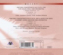 Wolfgang Amadeus Mozart (1756-1791): Sinfonie concertanti KV 297b &amp; KV 364, CD