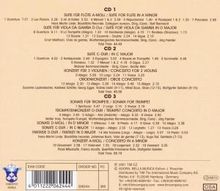 Georg Philipp Telemann (1681-1767): Suiten, Sonaten, Konzerte, 3 CDs