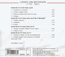 Ludwig van Beethoven (1770-1827): Klaviersonaten Nr.12,14,24,32, CD