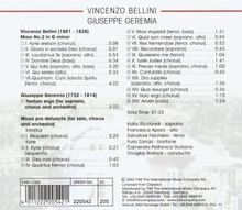 Vincenzo Bellini (1801-1835): Messe Nr.2 in g, CD