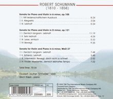 Robert Schumann (1810-1856): Sonaten für Violine &amp; Klavier Nr.1-3, CD