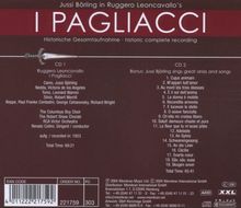 Ruggero Leoncavallo (1857-1919): Pagliacci, 2 CDs