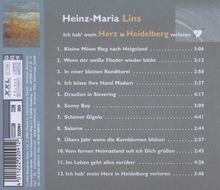 Heinz-Maria Lins: Ich hab' mein Herz in Heidelberg verloren, CD